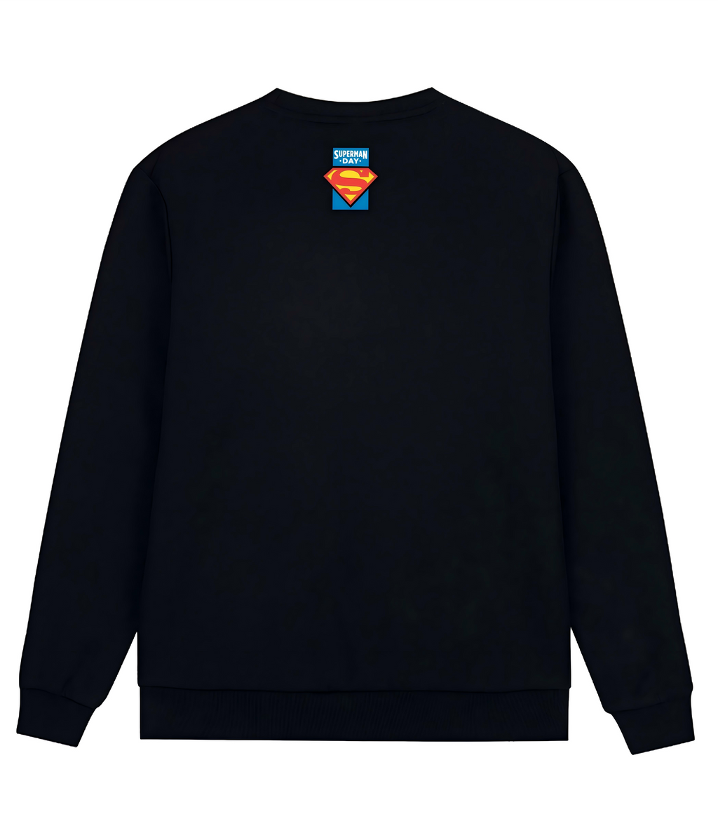 Superman Graphic Pullover – Heavyweight Oversized Streetwear Sweatshirt with Original Design