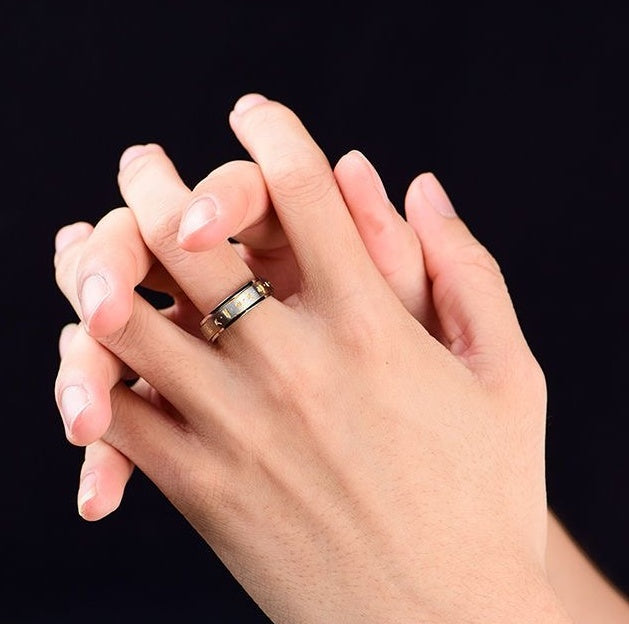 Minimalist Meditation Spinner Ring | OVRSZN