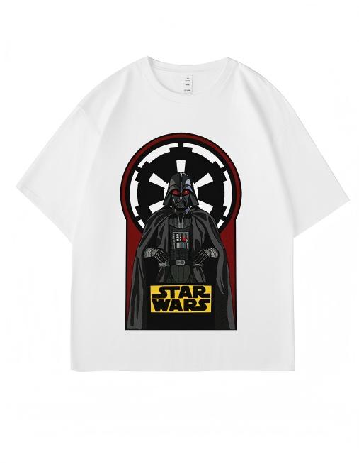 Cosmic Battle Graphic Tee – Oversized Streetwear T-Shirt with Original Artwork