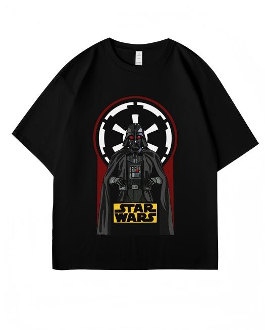 Cosmic Battle Graphic Tee – Oversized Streetwear T-Shirt with Original Artwork