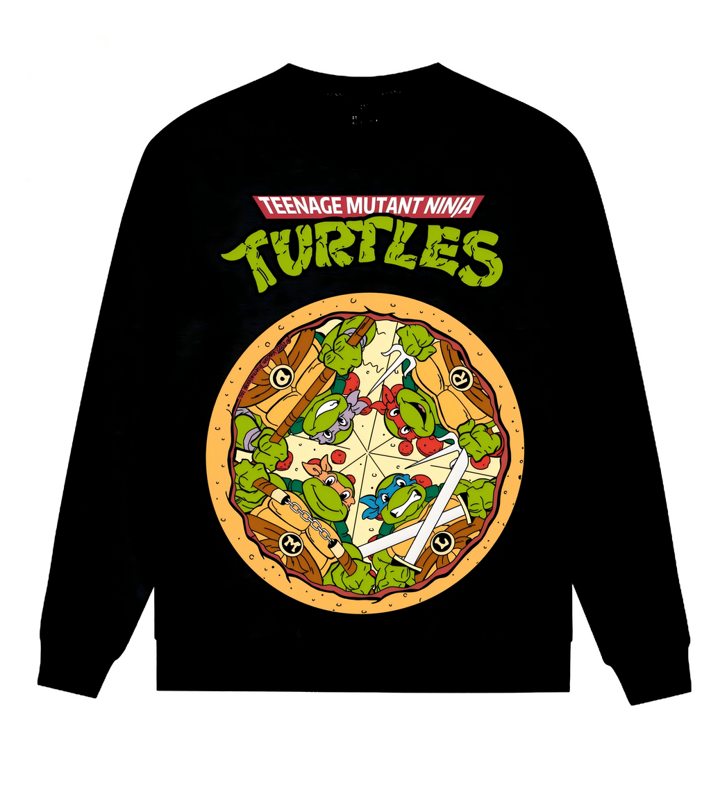 Urban Ninja Crew Oversized Sweatshirt – Hip Hop Streetwear Pullover with Original Design