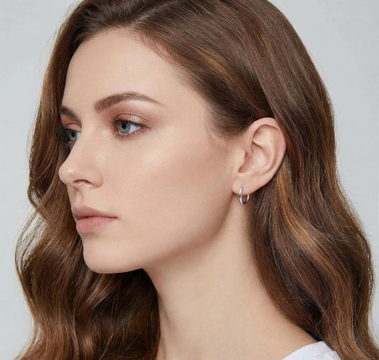 F136 Titanium Sleeper Hoops | 24/7 Tarnish-Free Wear | OVRSZN